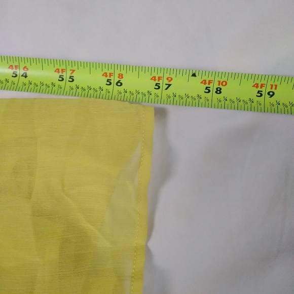 CUTE YELLOW TUBE TOP CHIFFON JUMPSUIT SIZE 2X - Picture 2 of 12